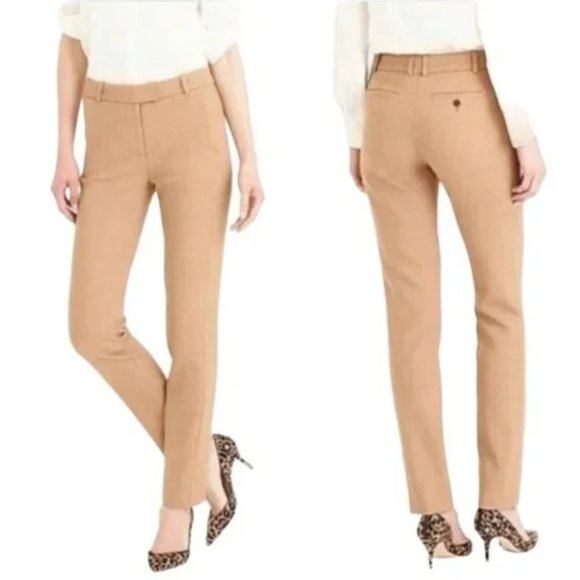 J Crew "Maddie" Trouser - Tan - 0 - Picture 1 of 4